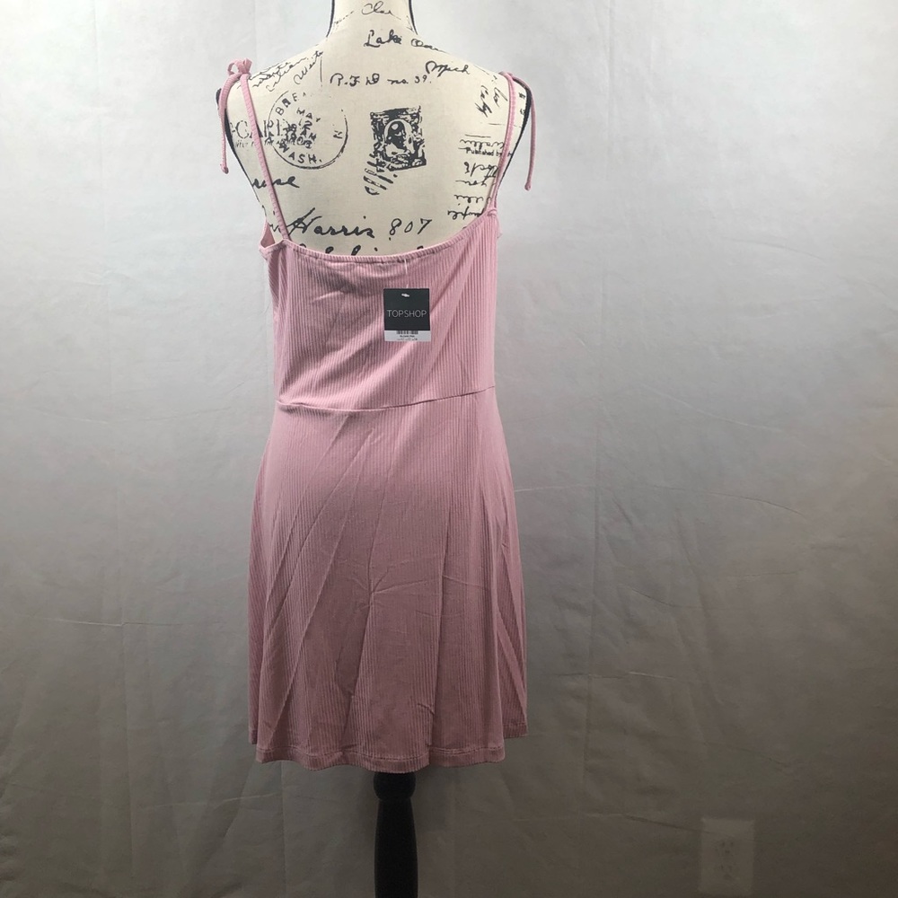 Topshop strappy Dress Size 10 rosepink NWT - Picture 5 of 8